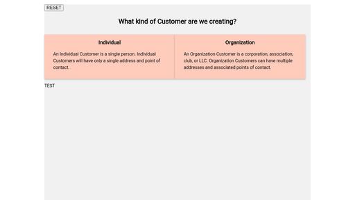 Customer Select - Script Codes