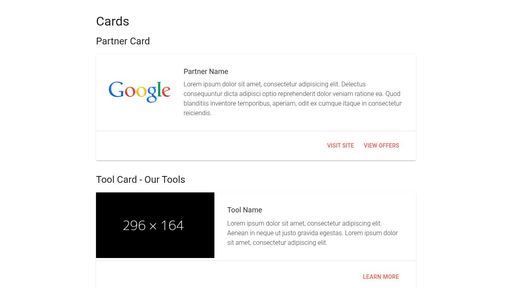 Material Cards - Script Codes