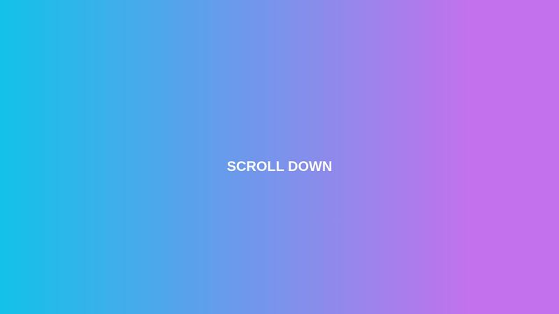 Scrolling Gradient Transition