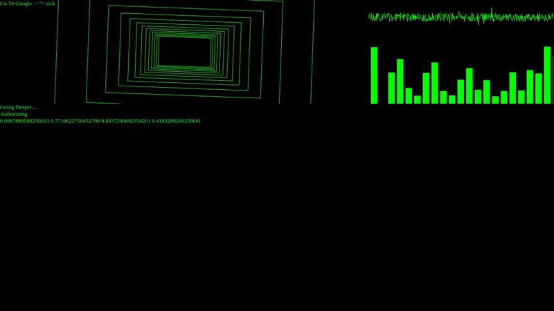 Fake Hacker Simulation Screen