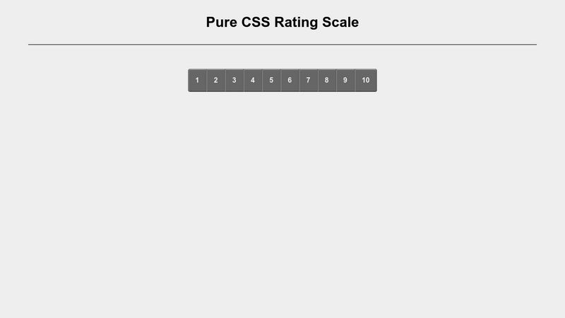 pure-css-rating-scale