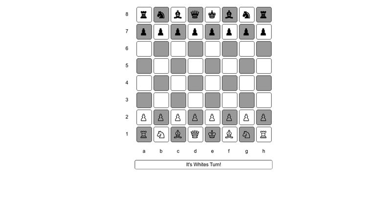 Javascript Chess Game