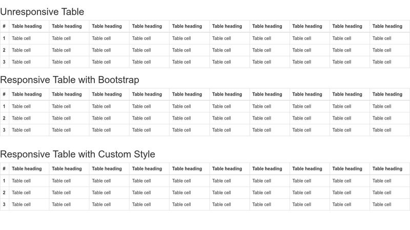 bootstrap-responsive-table