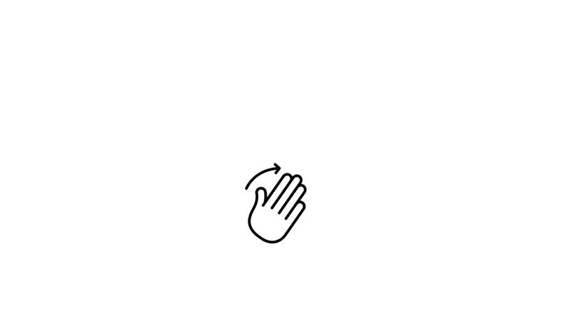 CSS Animated hand swipe