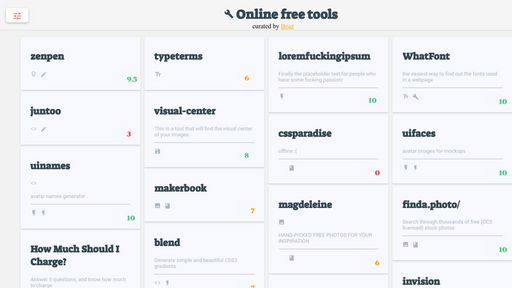 Online Tools - Script Codes
