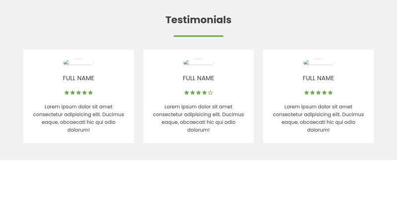 Responsive Testimonial | HTML & CSS