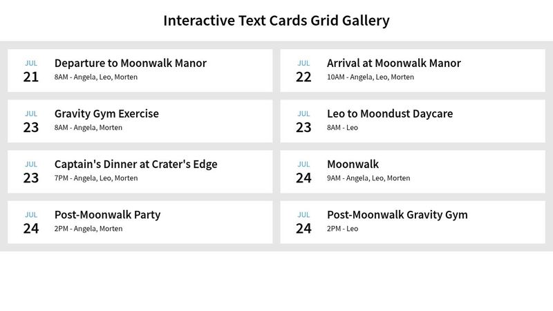 CSS - Grid cards