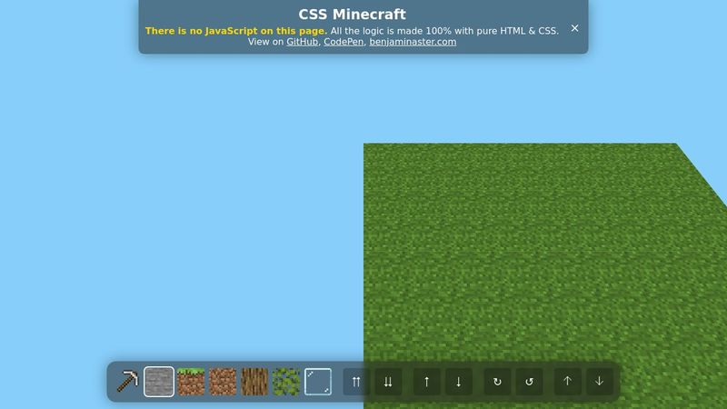 CSS Minecraft
