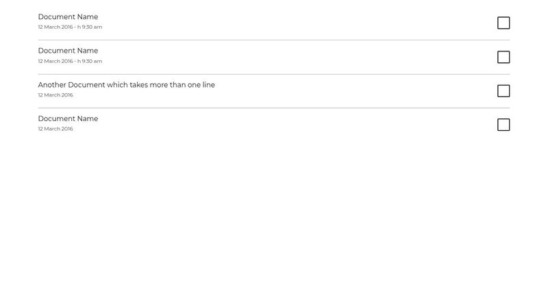 CSS Check list