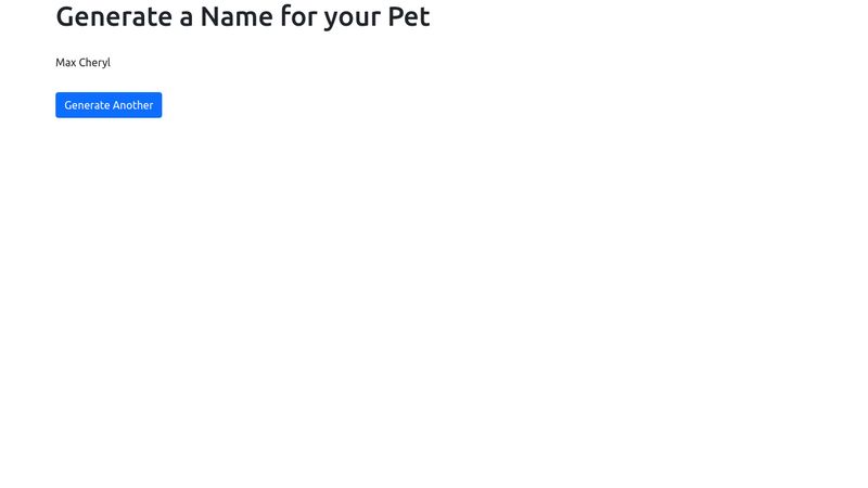 pet-name-generator