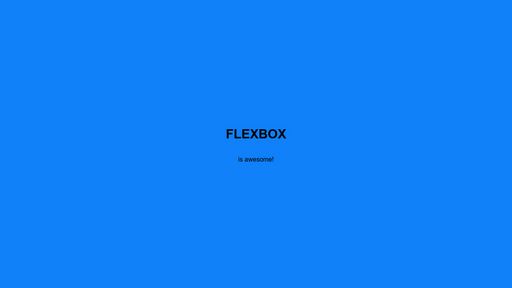 Flexbox is AWESOME - Script Codes