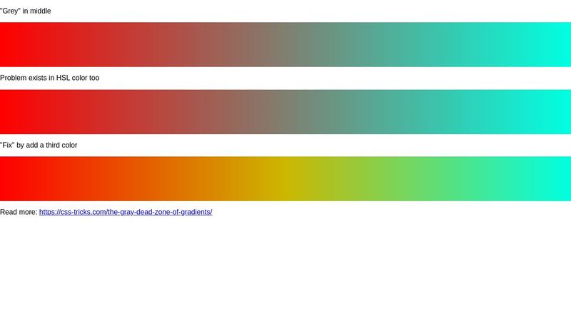 CSS Gradient "Grey" issue