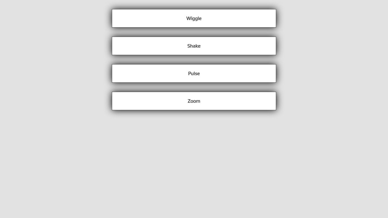 Link Hover Animations CSS - Wiggle, Shake, Pulse, Zoom Link Hover Animations CSS - Wiggle, Shake, Pulse, Zoom