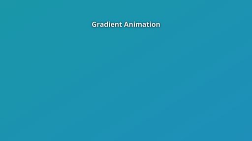 CSS Gradient Animation - Script Codes