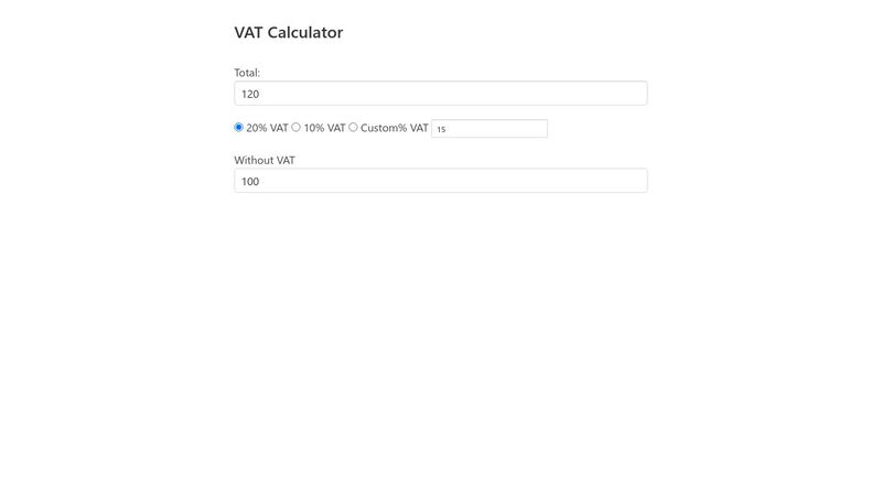 vat-calculator