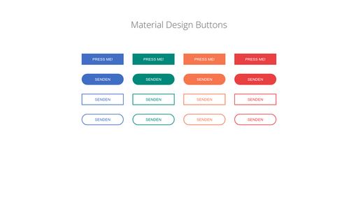 Material design buttons - Script Codes