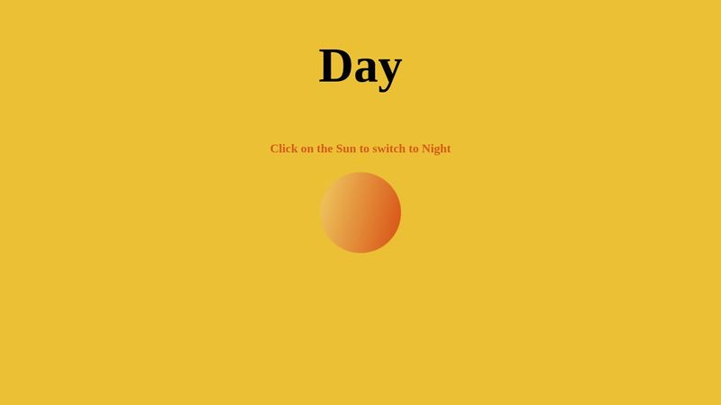 Day and Night Animation