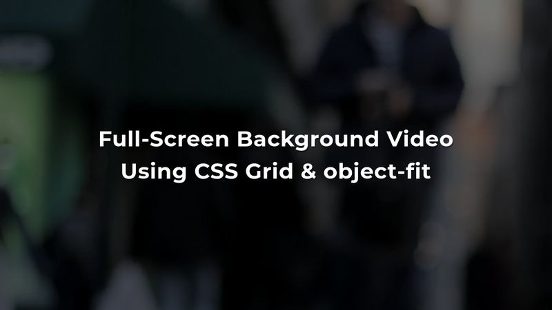 Sự kết hợp hoàn hảo giữa Full-Screen Background Video và CSS Grid sẽ mang đến cho bạn một trang web đầy sáng tạo. Với thiết kế đặc biệt này, chúng tôi sẽ giúp bạn tạo ra một trang web bắt mắt và thu hút người dùng.