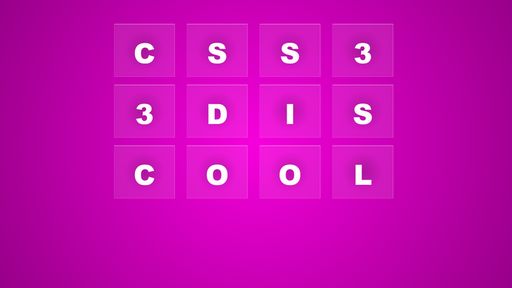 Css3D Wall - Script Codes
