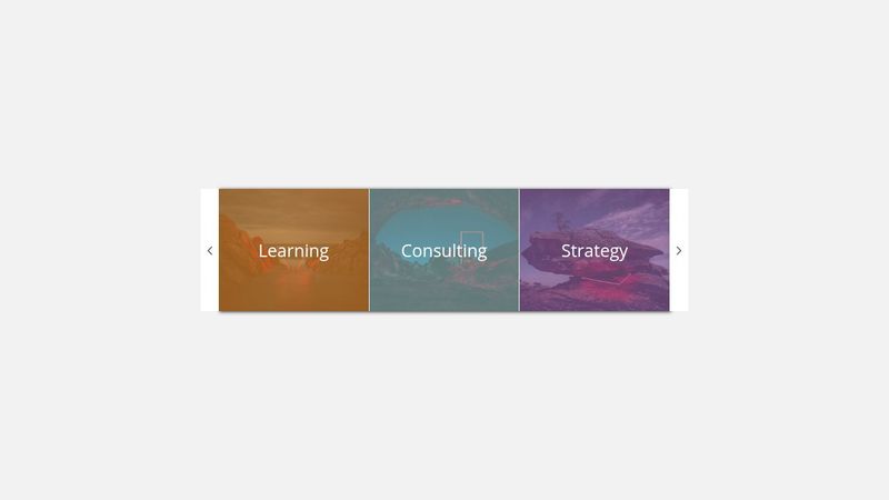 Responsive vertical scrolling slider