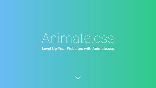Animate.css (Part 4) - Script Codes