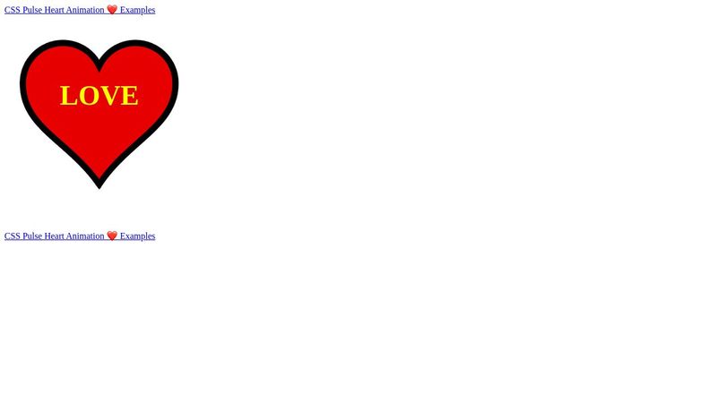 Animation pulsating heart for fun Animation pulsating heart for fun