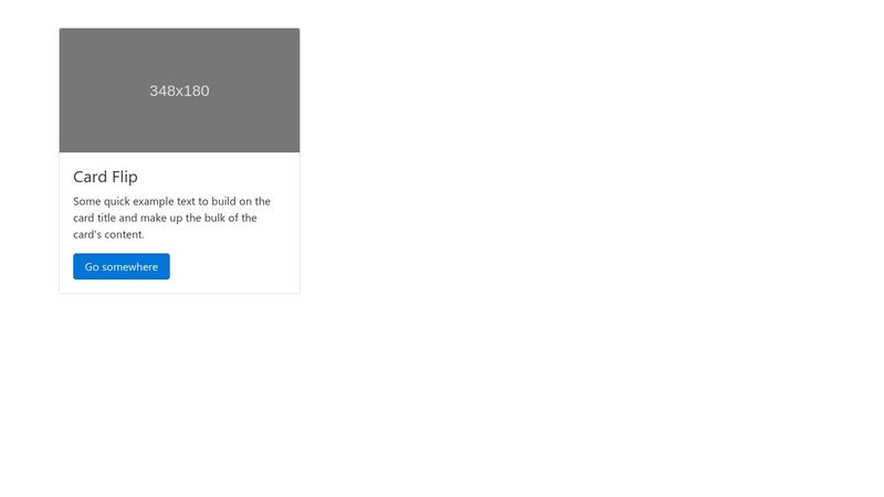 Card Flip Animation #Bootstrap 4 Card Flip Animation #Bootstrap 4