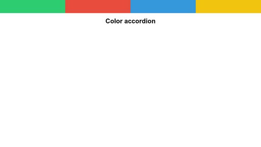 Color accordion - Script Codes