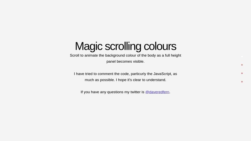 Change Background Colour With Fade Animation As You Scroll change-background-colour-with-fade-animation-as-you-scroll