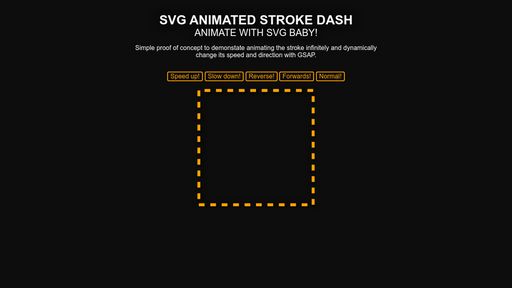 SVG Animated Stroke Dash - Script Codes