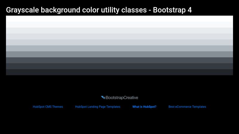 Chào đón lớp tiện ích màu nền Grayscale của Bootstrap 4 với những khả năng đa dạng và tuyệt vời. Với Grayscale, bạn có thể tạo ra những mẫu thiết kế độc đáo và sang trọng. Đến và khám phá chi tiết của Grayscale với chúng tôi ngay bây giờ!