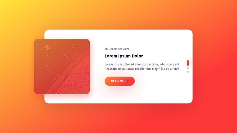 Responsive Blog Card Slider