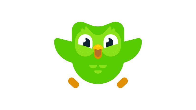 duolingo logo with css