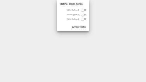 Switch from Google Material Design - Script Codes