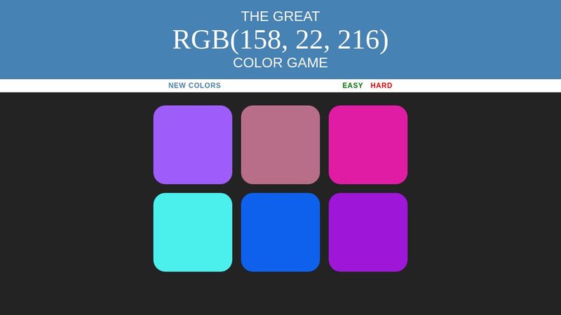 Color Picker Game
