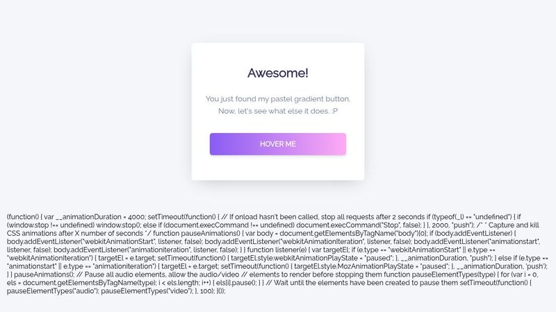 Animated gradient button Animated gradient button