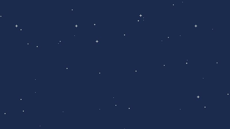 Stars & Sparkles CSS Animation
