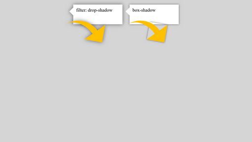 Drop-shadow vs box-shadow (2) - Script Codes