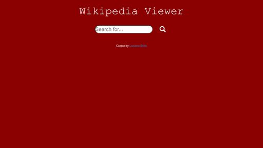 Project - Build a Wikipedia Viewer - Script Codes