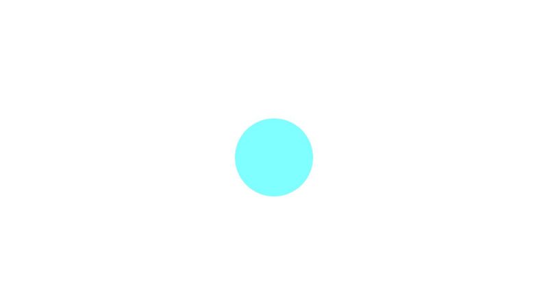 Svg circle in center scale animation Svg circle in center scale animation