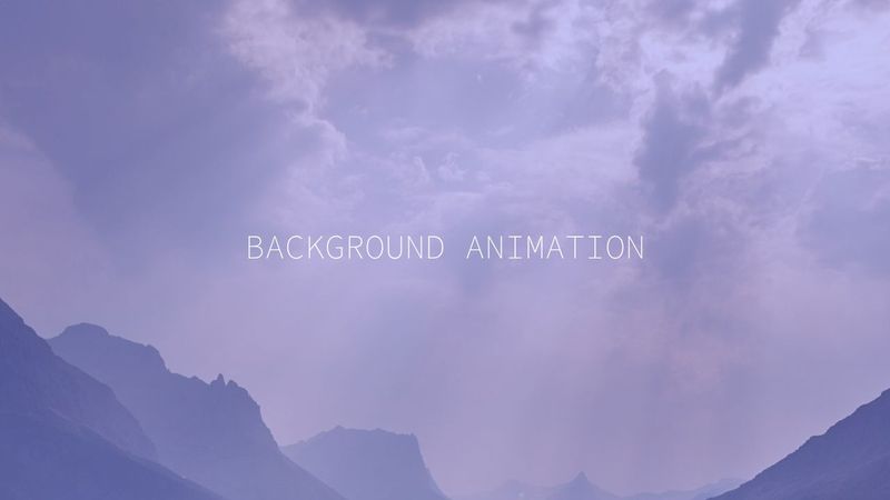 Background Image Animation Background Image Animation