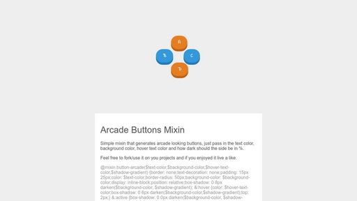 Arcade Buttons - Script Codes