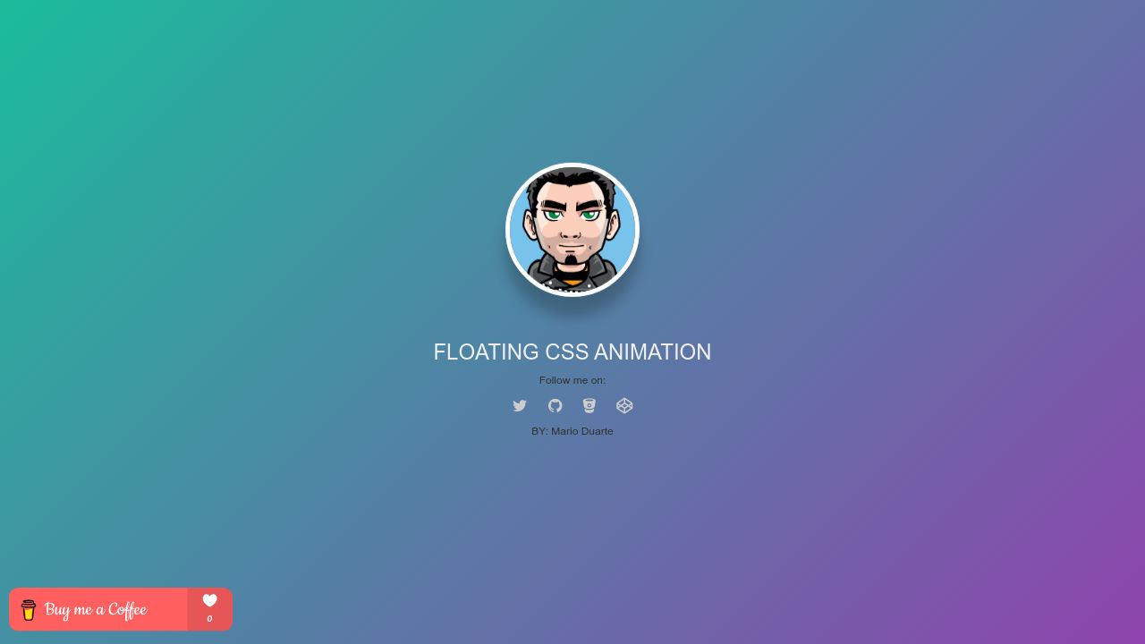 Floating Animation - CSS