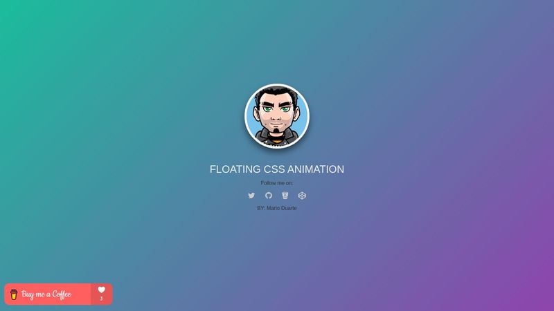 Floating Animation - CSS Floating Animation - CSS