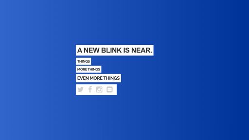 A New Blink - Coming Soon - Script Codes
