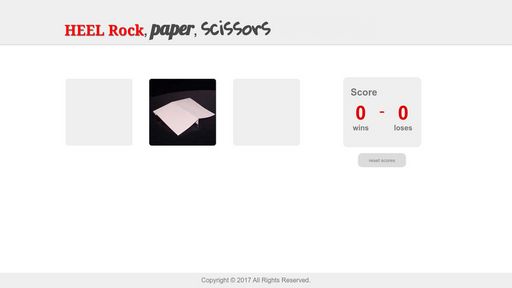HEEL Rock Paper Scissors - Script Codes