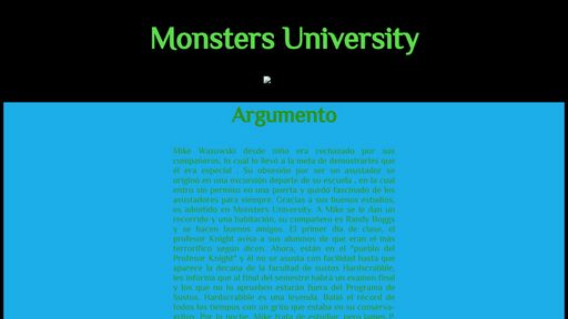 Monsters University - Script Codes
