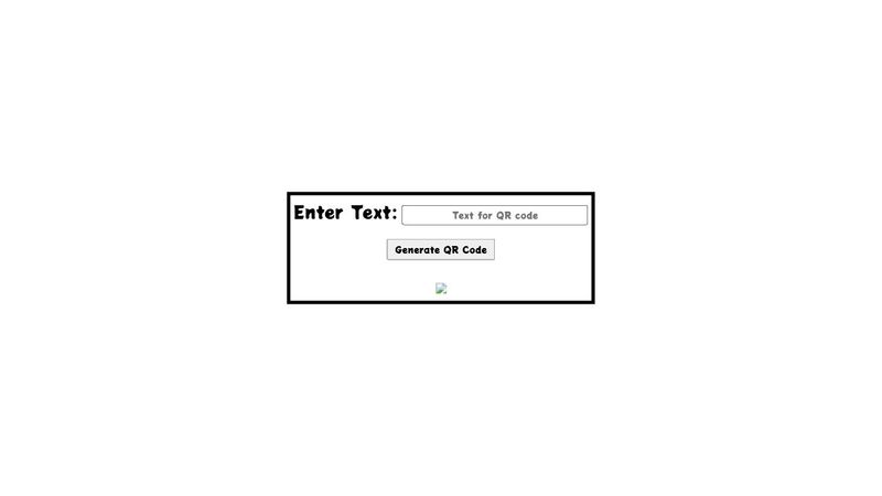 Design a QR Code Generator | HTML CSS and jQuery