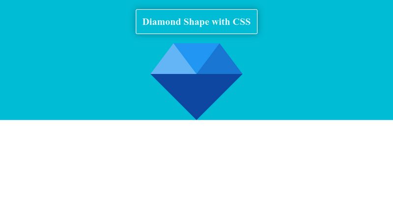 Diamond Shape With CSS