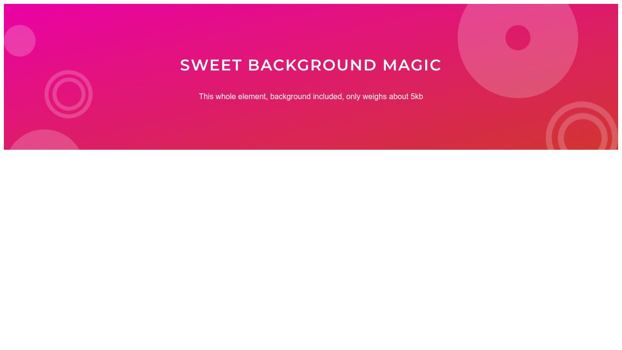 Animated Backgrounds - a Collection by Eric Karkovack on CodePen